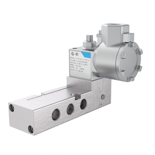 先导式两位五通隔爆电磁阀