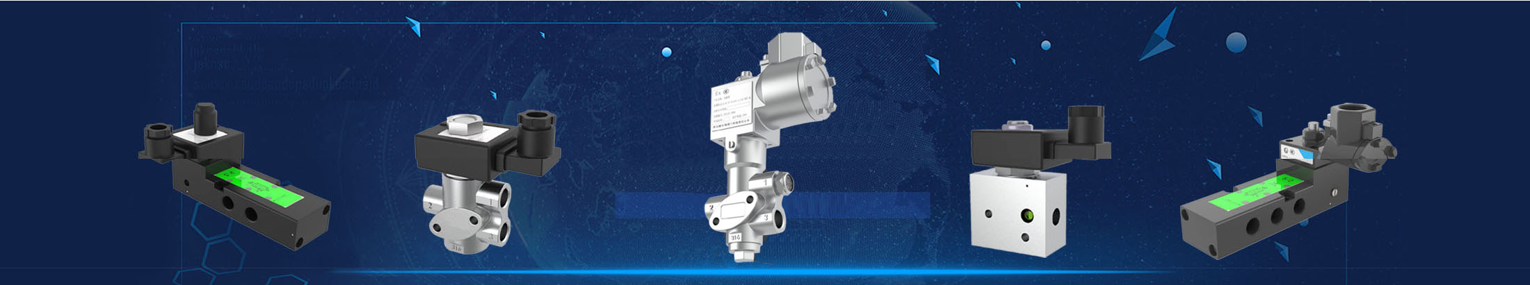 先导式两位五通隔爆电磁阀