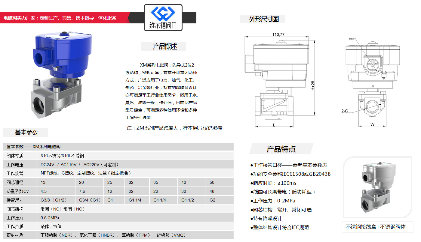 河北维尔福阀门有限责任公司
